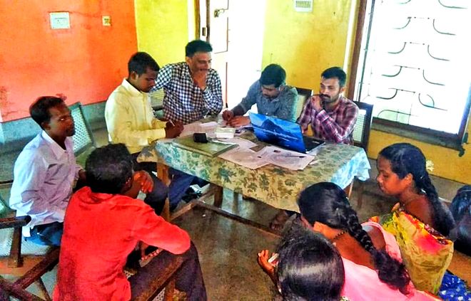 Meeting local families
